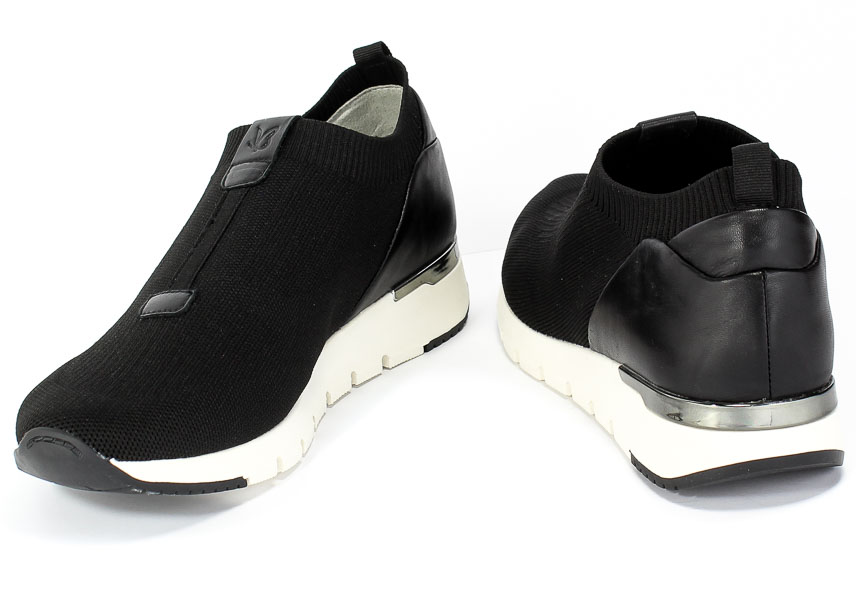 Półbuty Caprice 9-24720-25 025 Black/Black Czarny