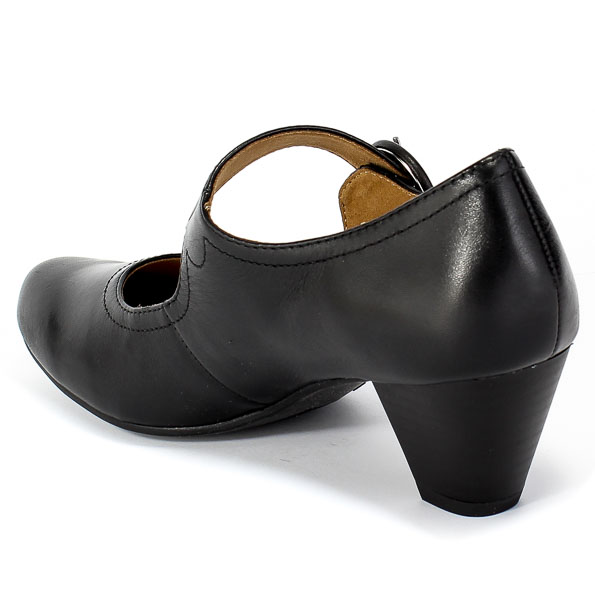 Czółenka Caprice 9-22403-25 022 Black Nappa Czarny Skóra