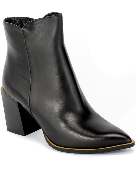 Botki Bravo Moda 2225 Czar.Skóra