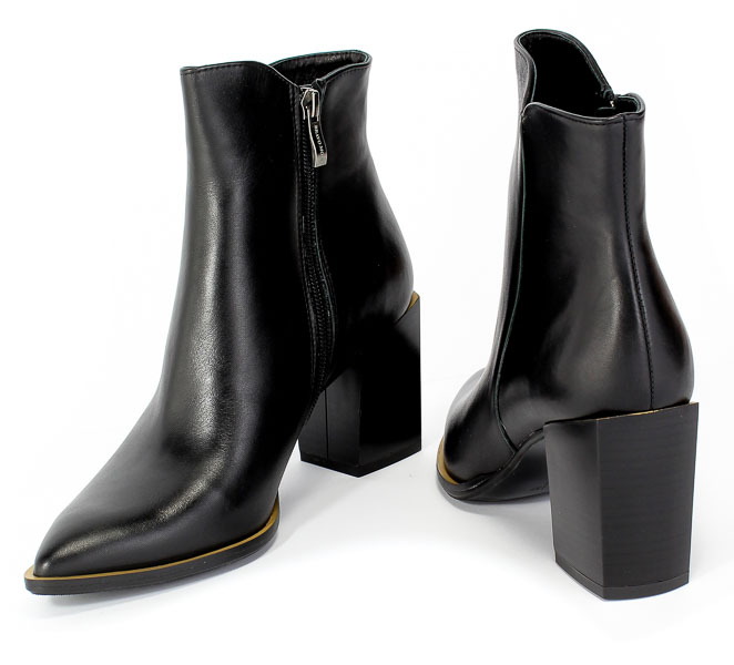 Botki Bravo Moda 2225 Czar.Skóra