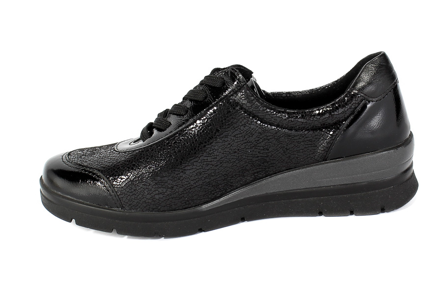 Półbuty Comfortabel 951169 Schwarz Czarny Skóra