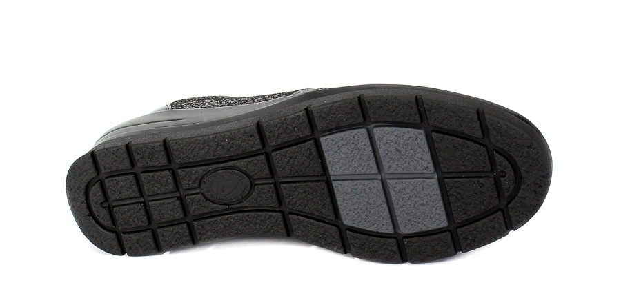 Półbuty Comfortabel 951169 Schwarz Czarny Skóra