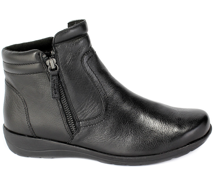 Trzewiki Caprice 9-25458-25 022 Black Nappa Czarny Skóra