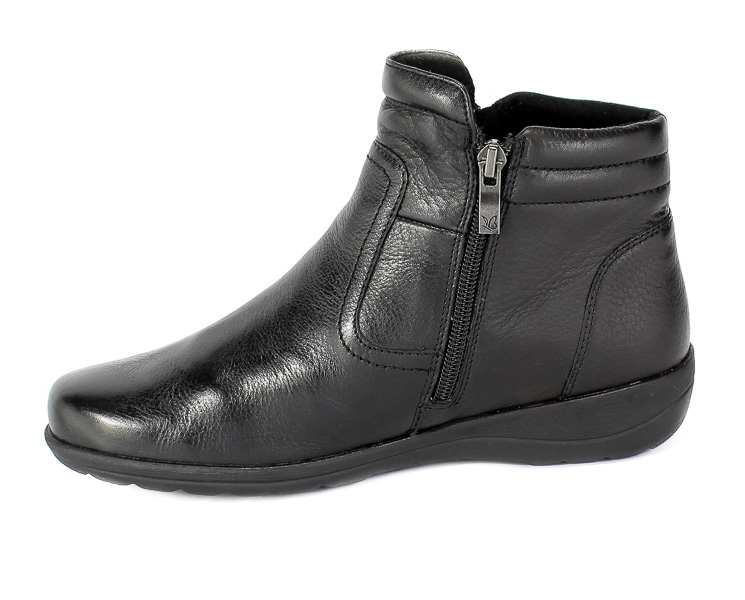 Trzewiki Caprice 9-25458-25 022 Black Nappa Czarny Skóra