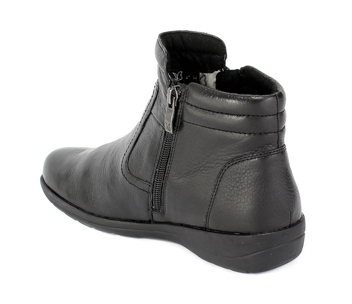 Trzewiki Caprice 9-25458-25 022 Black Nappa Czarny Skóra