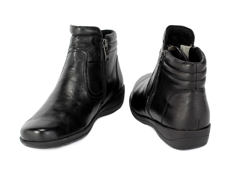 Trzewiki Caprice 9-25458-25 022 Black Nappa Czarny Skóra