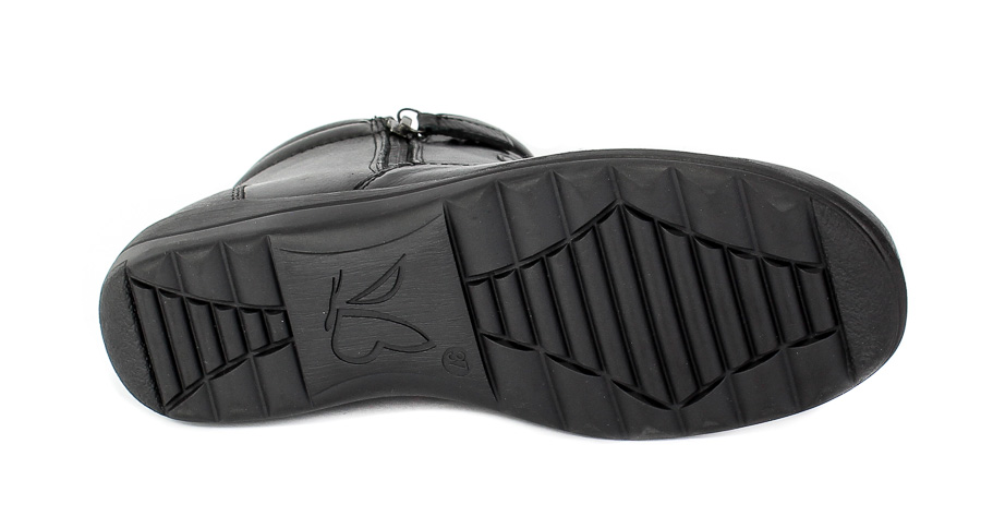 Trzewiki Caprice 9-25458-25 022 Black Nappa Czarny Skóra