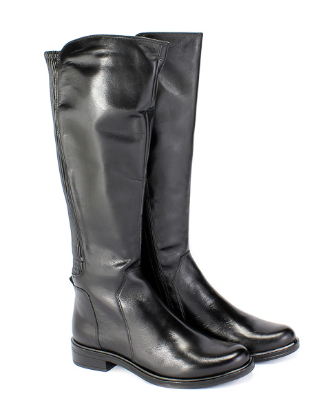 Kozaki Caprice 9-25523-25 022 Black Nappa Czarny Skóra