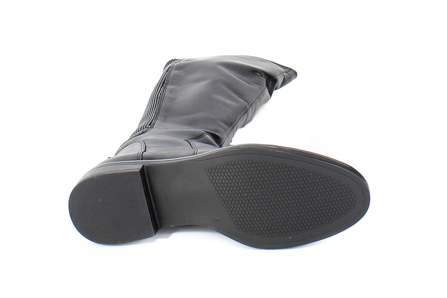 Kozaki Caprice 9-25523-25 022 Black Nappa Czarny Skóra