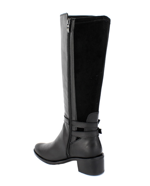 Kozaki Caprice 9-25517-25 019 Black Comb Czarny Skóra