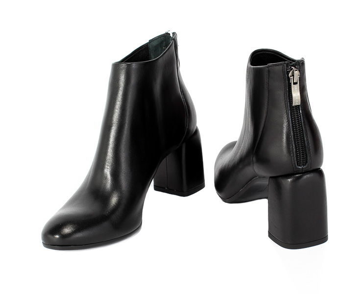 Botki Bravo Moda 2220 Czar.Skóra 