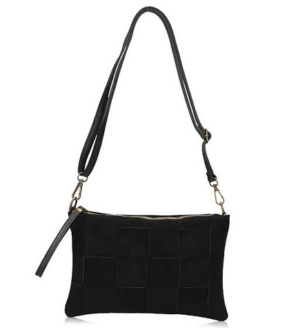 Torebka Toscanio C87 Czarny Skóra