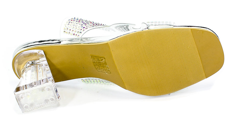 Klapki Sca'viola G-57 Silver