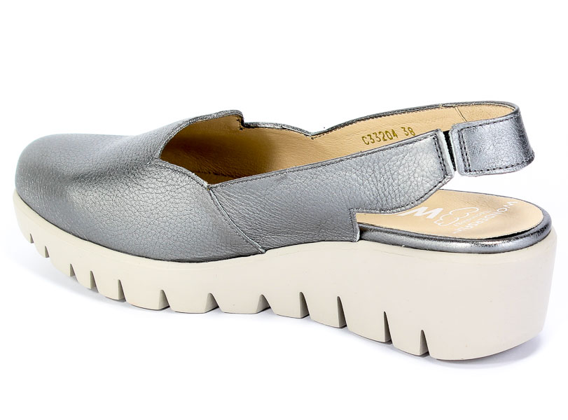Sandały Wonders C-33204 Wash Plomo