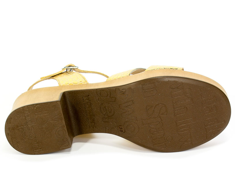 Sandały Wonders D-8810 Astro Golden