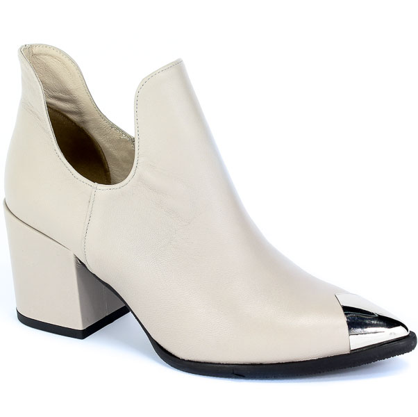Botki Karino 3536-001 Silver Beż