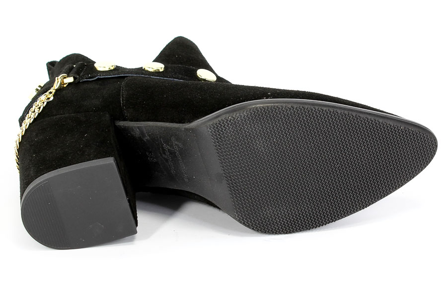 Botki Karino 3820-003 Czarny