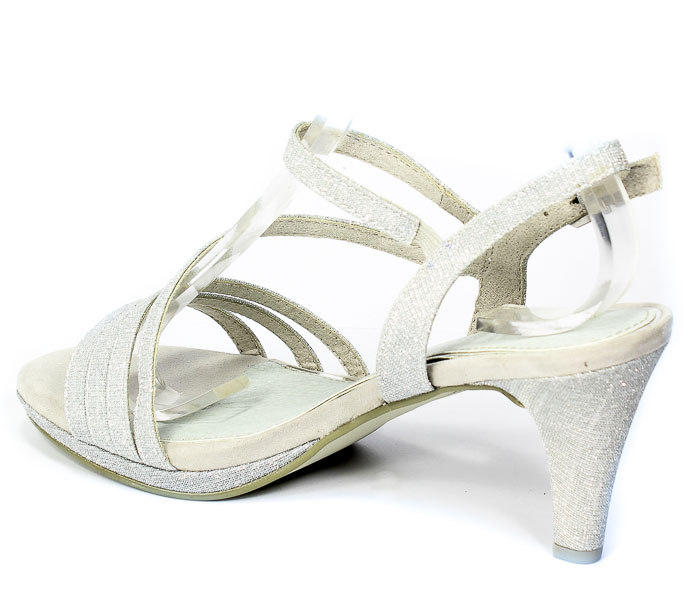 Sandały Marco Tozzi  2-28310-26 237 LT.Grey metal