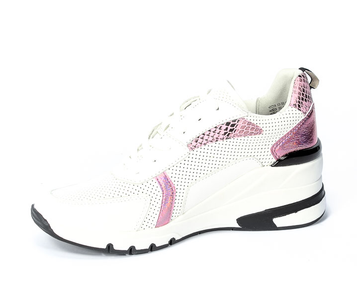 Sneakersy Caprice 9-23722-26 112 White Pink Com