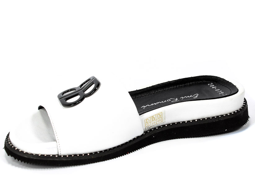 Klapki Emi Romani 204-079 White