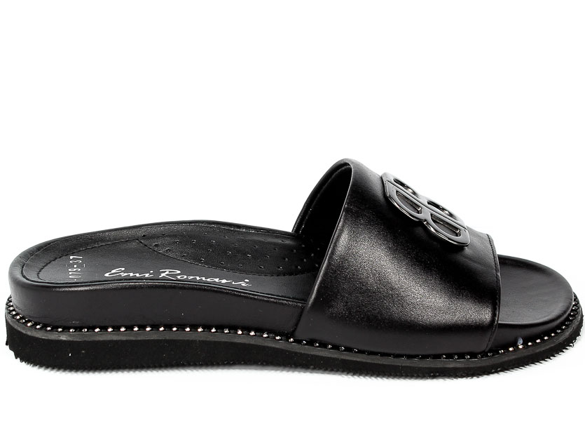 Klapki Emi Romani 204-079 Black