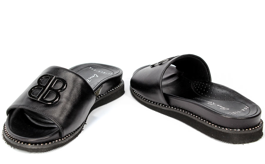 Klapki Emi Romani 204-079 Black