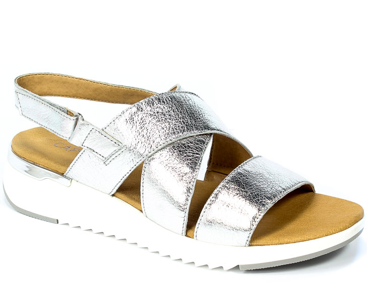 Sandały Caprice 9-28702-26  920 Silver Metal