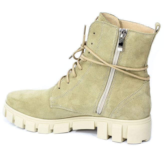 Trzewiki Uncome 32051 Beige Welur