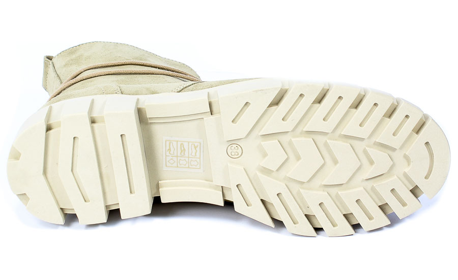 Trzewiki Uncome 32051 Beige Welur