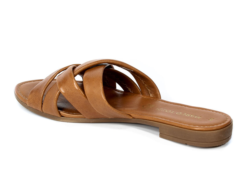 Klapki Marco Tozzi 2-27115-36 305 Cognac