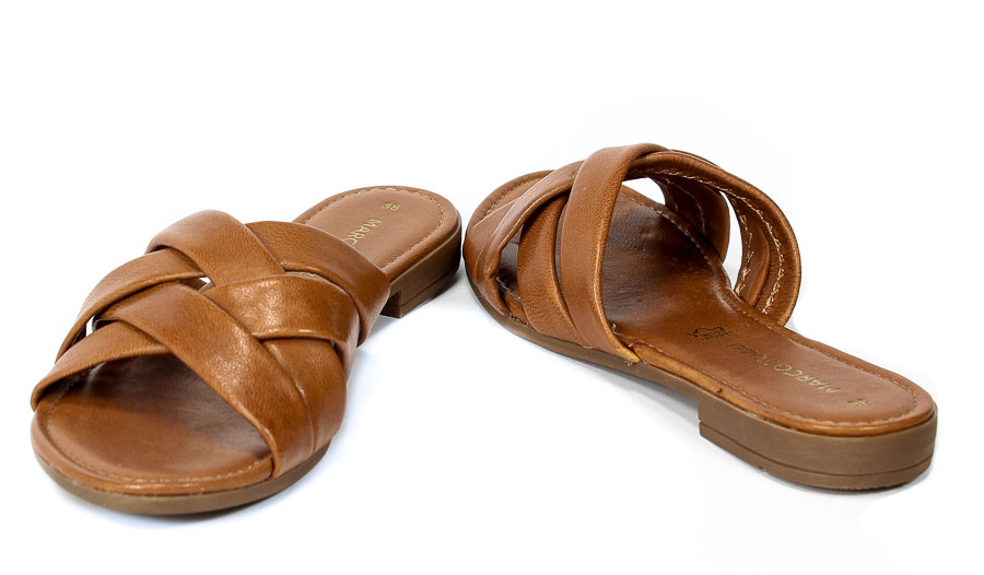 Klapki Marco Tozzi 2-27115-36 305 Cognac