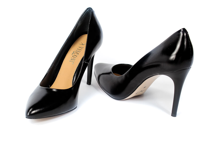 Czółenka Visconi 726039-916 Tosca Nero
