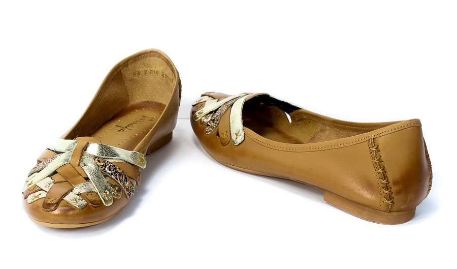 Baleriny Maciejka 01358-46 00-0 Rudy