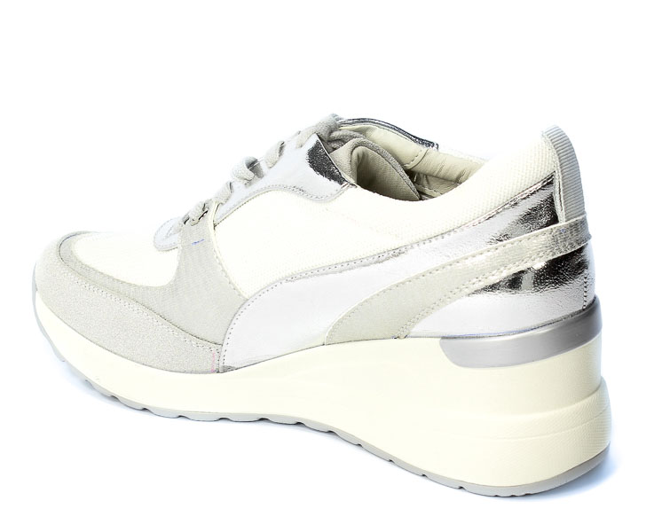 Sneakersy Vinceza 21-10574 SI Srebrny