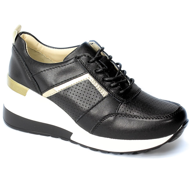 Sneakersy Vinceza 21-7791 BK Czarny
