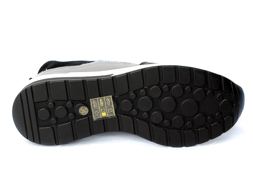 Sneakersy Vinceza 21-7780 BK Czarny-Pewter
