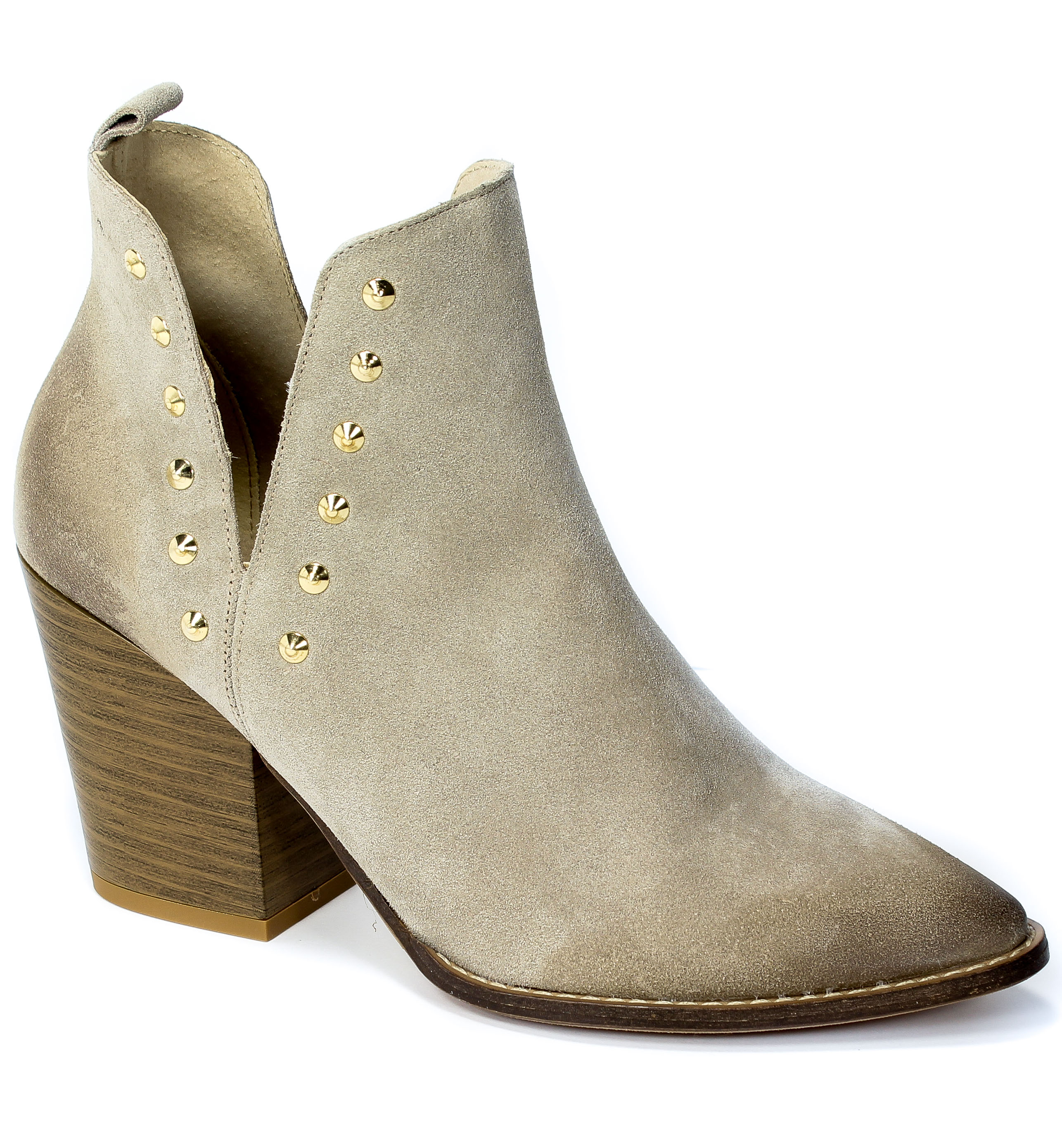 Botki Damiss DS-471 Capuccino welur