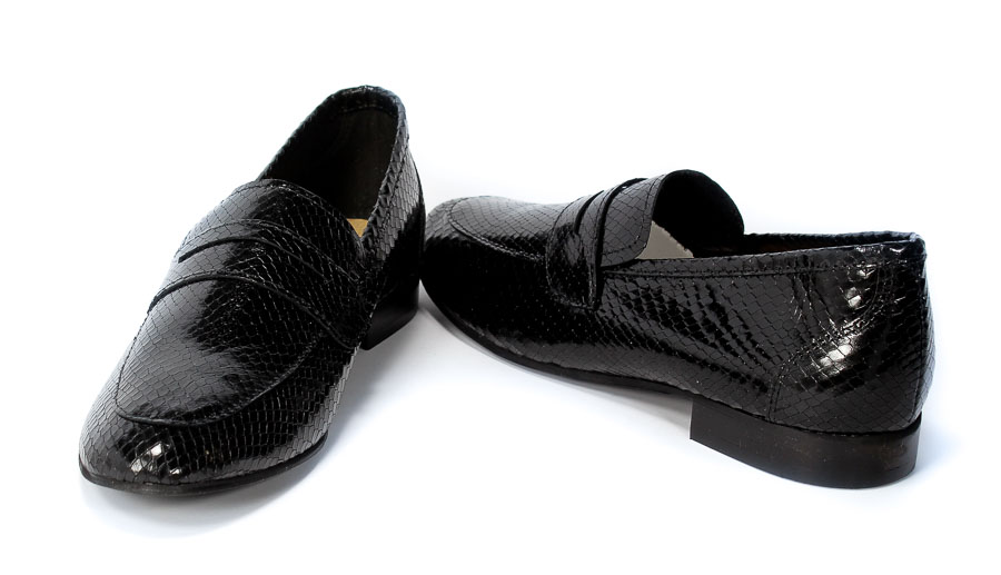 Półbuty Nessi 21703 Czarny BS