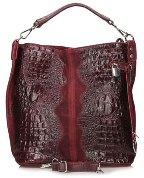 Torebka Toscanio C62 Coco Bordo D51