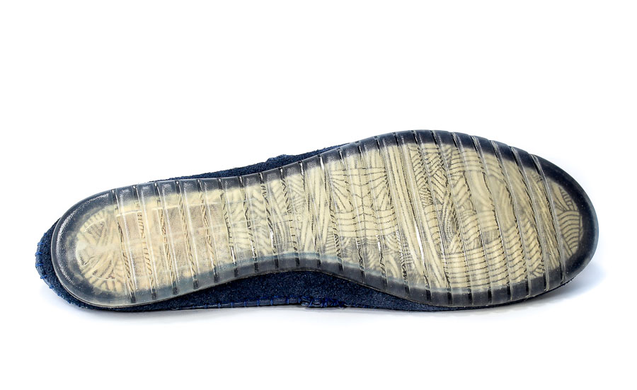 Baleriny Maciejka 01930-17 00-0 Granat Jeans