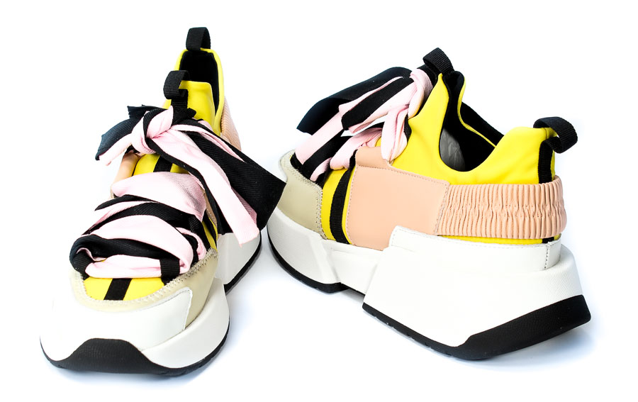 Sneakersy Scaviola E18 Yellow