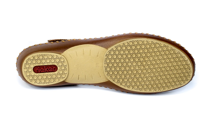 Sandały Rieker M1666-80 White Comb