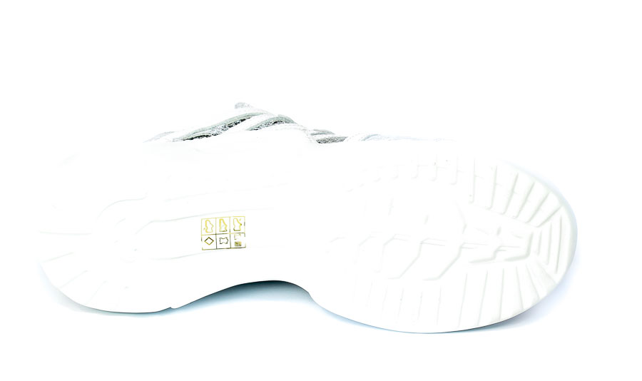 Półbuty Boccato 135-086-02-96 White Silver