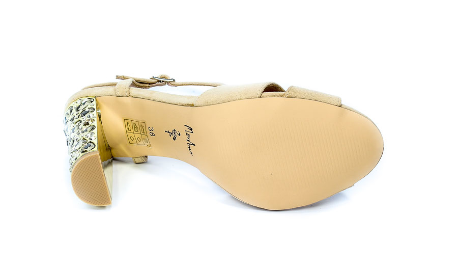 Sandały Menbur 21849 0044 Beige