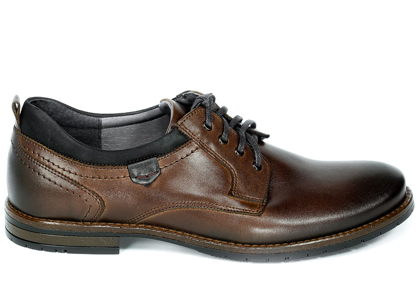 Półbuty Nikopol 1732 Brąz C27