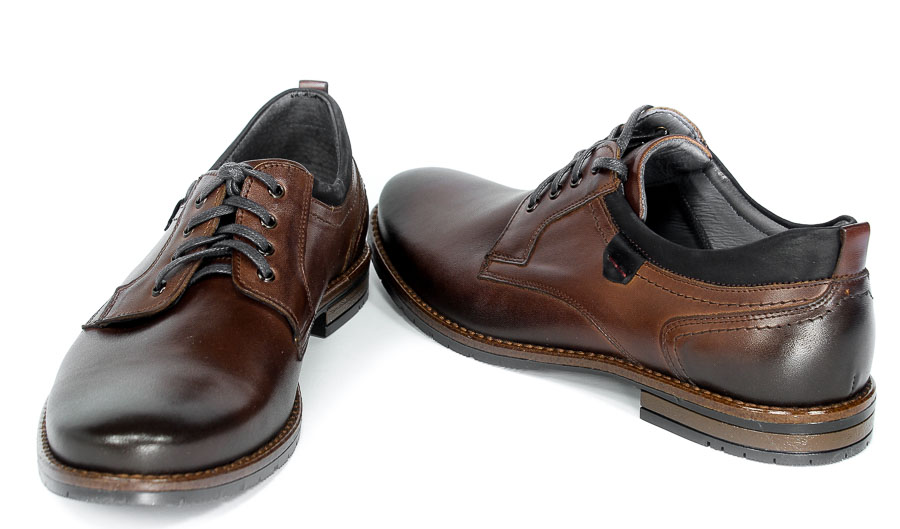 Półbuty Nikopol 1732 Brąz C27