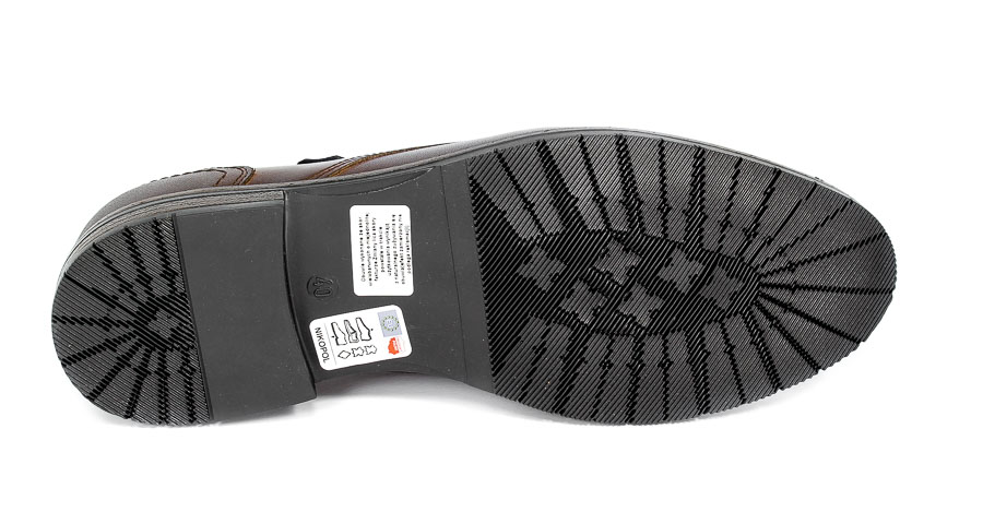 Półbuty Nikopol 1732 Brąz C27