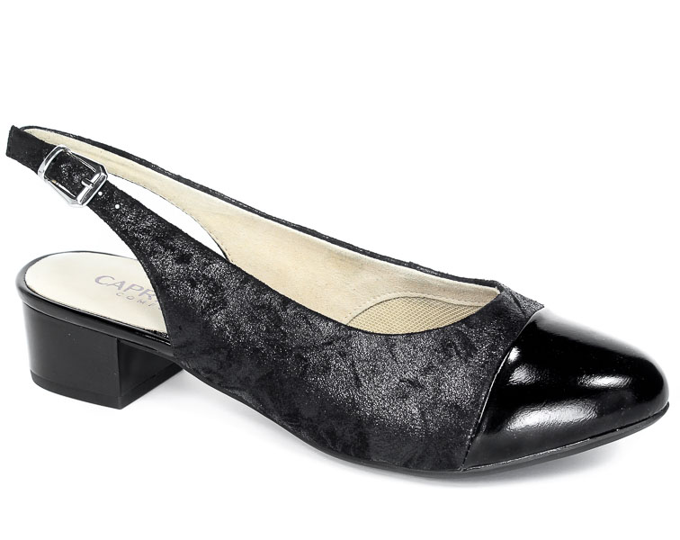 Czółenka Caprice 9-29500-26 037 Black.Shin Com