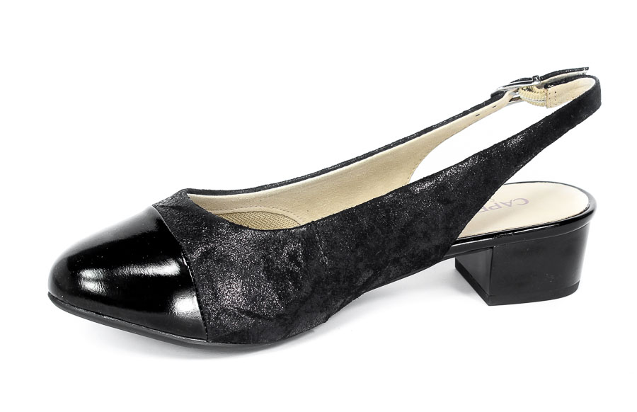 Czółenka Caprice 9-29500-26 037 Black.Shin Com