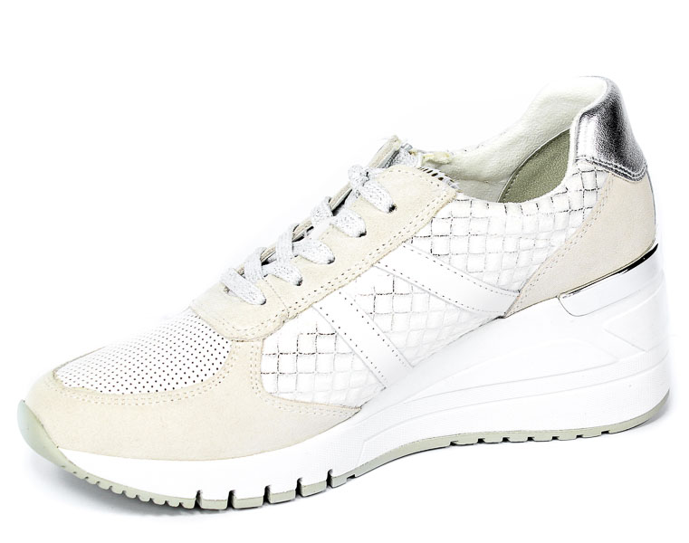 Sneakersy Marco Tozzi 2-23765-26  111 OFFWhite Comb